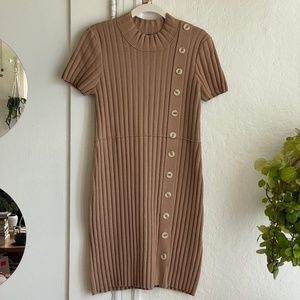Free People Mock Neck Sweater Dress